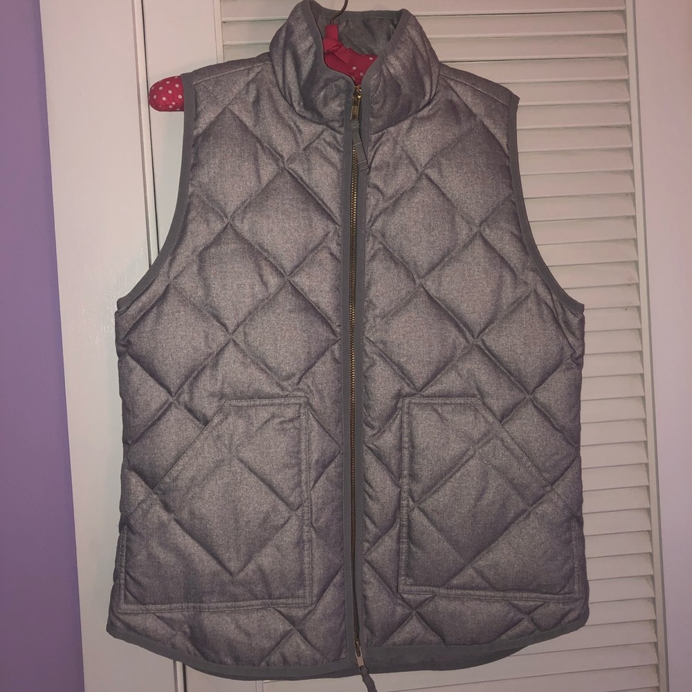 J crew puffer vest